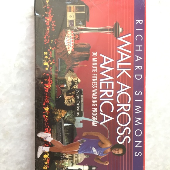 Richard Simmons Walk Across America Fitness Program cassette - Picture 6 of 16